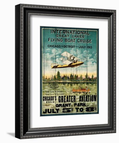 Great Lakes Flying Boats-Kate Ward Thacker-Framed Giclee Print