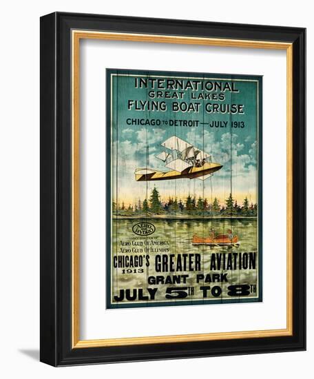 Great Lakes Flying Boats-Kate Ward Thacker-Framed Giclee Print