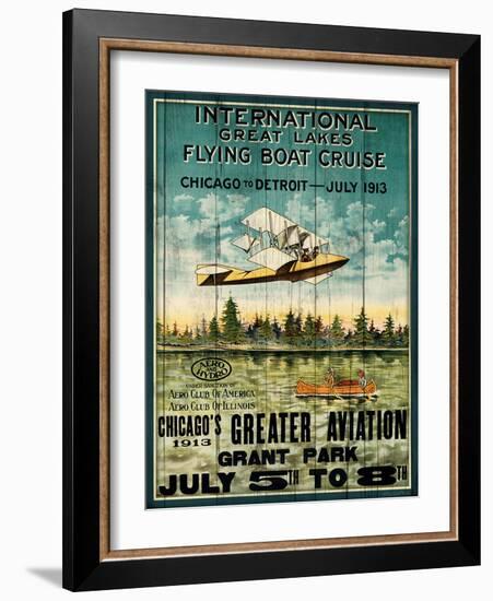 Great Lakes Flying Boats-Kate Ward Thacker-Framed Giclee Print