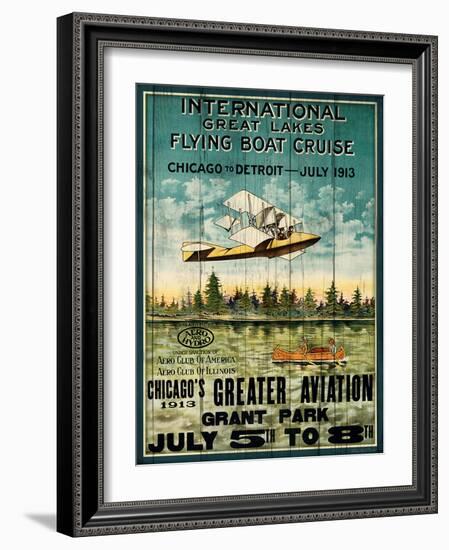 Great Lakes Flying Boats-Kate Ward Thacker-Framed Giclee Print