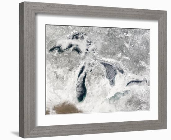 Great Lakes-Stocktrek Images-Framed Photographic Print