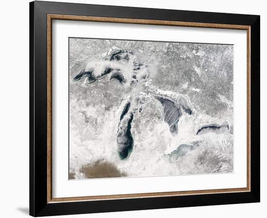 Great Lakes-Stocktrek Images-Framed Photographic Print