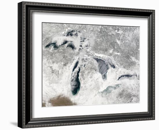 Great Lakes-Stocktrek Images-Framed Photographic Print