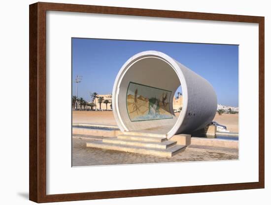 Great Man-Made River Monument, Tripoli, Libya, Late 20th Century-Vivienne Sharp-Framed Photographic Print