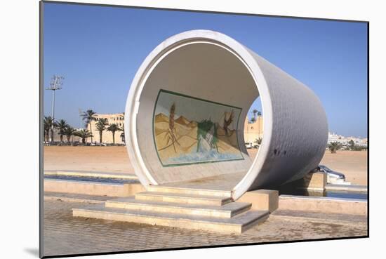 Great Man-Made River Monument, Tripoli, Libya, Late 20th Century-Vivienne Sharp-Mounted Photographic Print