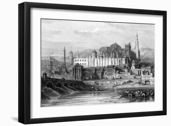 Great Mosque and the Dungeon of the Inquisition, Cordoba, Spain, 19th Century-Thomas Higham-Framed Giclee Print