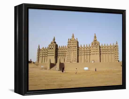 Great Mosque, the Largest Dried Earth Building in the World, Djenne, Mali-Pate Jenny-Framed Premier Image Canvas