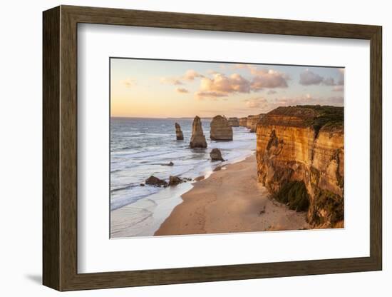 Great Ocean Road, Port Campbell National Park, Victoria, Australia. Twelve Apostles at Sunset-Matteo Colombo-Framed Photographic Print