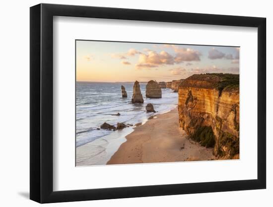 Great Ocean Road, Port Campbell National Park, Victoria, Australia. Twelve Apostles at Sunset-Matteo Colombo-Framed Photographic Print