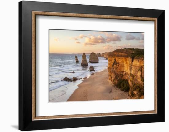 Great Ocean Road, Port Campbell National Park, Victoria, Australia. Twelve Apostles at Sunset-Matteo Colombo-Framed Photographic Print