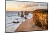 Great Ocean Road, Port Campbell National Park, Victoria, Australia. Twelve Apostles at Sunset-Matteo Colombo-Mounted Photographic Print