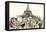 Great Parisian Landmarks - Touristic Collage-Maugli-l-Framed Stretched Canvas