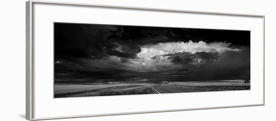 Great Plains Storm BW-Steve Gadomski-Framed Photographic Print