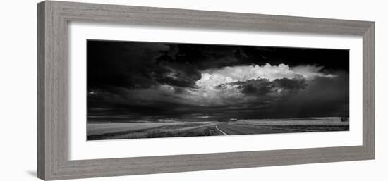 Great Plains Storm BW-Steve Gadomski-Framed Photographic Print