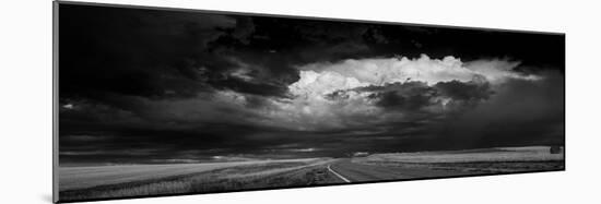 Great Plains Storm BW-Steve Gadomski-Mounted Photographic Print