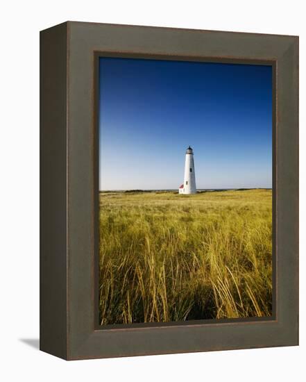 Great Point Lighthouse-Onne van der Wal-Framed Premier Image Canvas