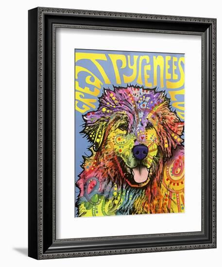 Great Pyrenees-Dean Russo-Framed Giclee Print