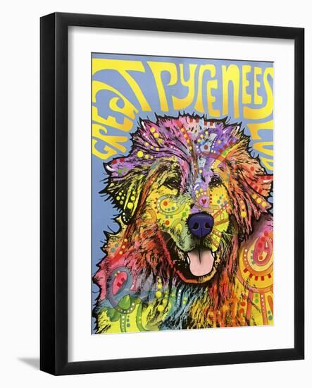 Great Pyrenees-Dean Russo-Framed Giclee Print