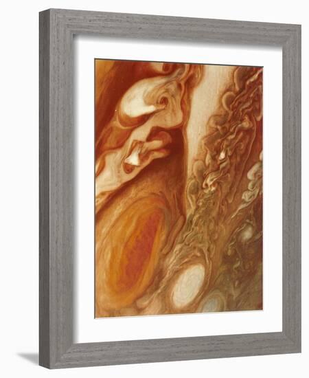 Great Red Spot on Jupiter, 1979-null-Framed Giclee Print