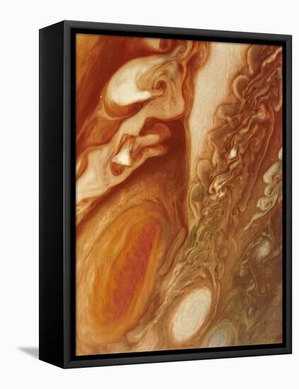 Great Red Spot on Jupiter, 1979-null-Framed Premier Image Canvas