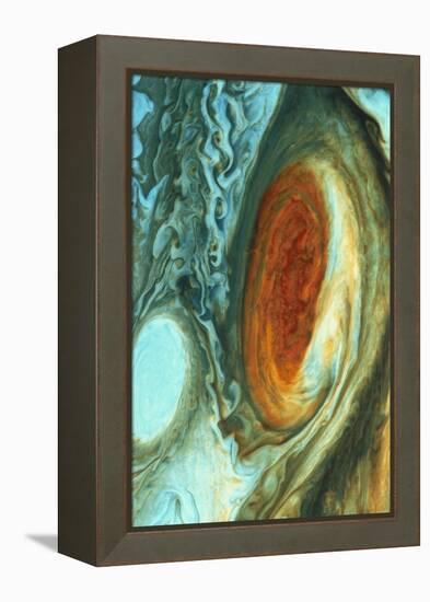 Great Red Spot on Jupiter, 1979-null-Framed Premier Image Canvas