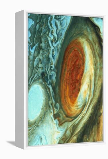 Great Red Spot on Jupiter, 1979-null-Framed Premier Image Canvas