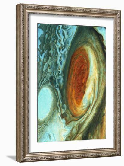 Great Red Spot on Jupiter, 1979-null-Framed Giclee Print