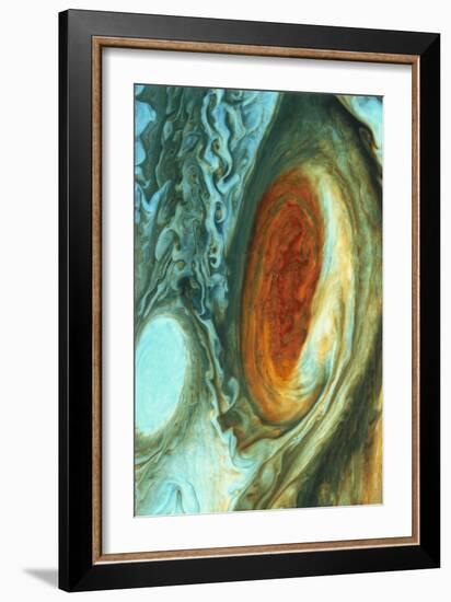 Great Red Spot on Jupiter, 1979-null-Framed Giclee Print