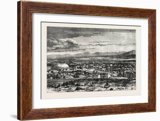 Great Salt Lake City, USA, 1870s-null-Framed Giclee Print