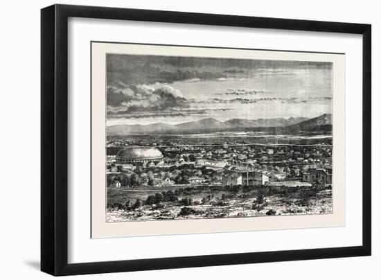 Great Salt Lake City, USA, 1870s-null-Framed Giclee Print