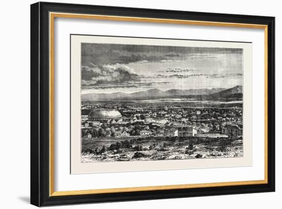 Great Salt Lake City, USA, 1870s-null-Framed Giclee Print