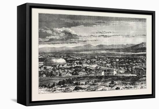 Great Salt Lake City, USA, 1870s-null-Framed Premier Image Canvas