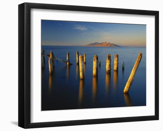 Great Salt Lake, Saltair, Great Basin, Utah, USA-Scott T. Smith-Framed Photographic Print