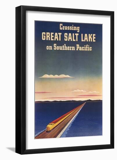 Great Salt Lake-null-Framed Giclee Print