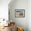 Great Sand Dunes, Co: a Sandy Ridge Line Vanishes into the Horizon-Brad Beck-Framed Photographic Print displayed on a wall