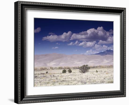 Great Sand Dunes National Monument at the Foot of the Sangre De Cristo Mountains in Colorado-Carol Highsmith-Framed Photo