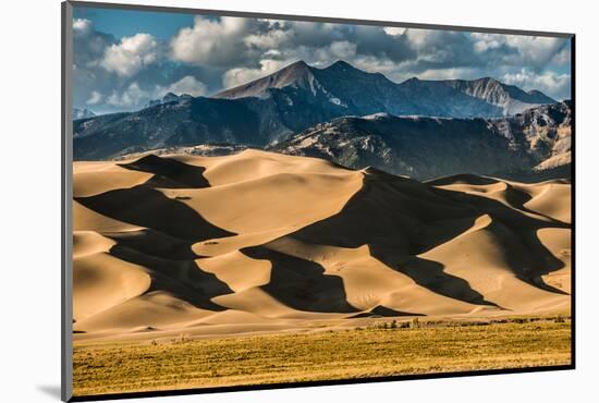 Great Sand Dunes National Park Colorado at Sunset-Kris Wiktor-Mounted Photographic Print