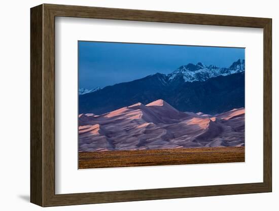 Great Sand Dunes & Sangre De Cristo Range Colorado-Steve Gadomski-Framed Photographic Print