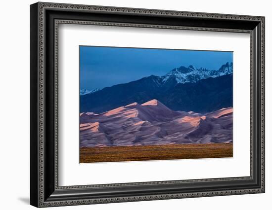 Great Sand Dunes & Sangre De Cristo Range Colorado-Steve Gadomski-Framed Photographic Print