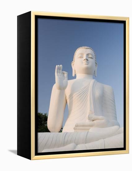 Great Seated Figure of the Buddha, Mihintale, Sri Lanka, Asia-Gavin Hellier-Framed Premier Image Canvas