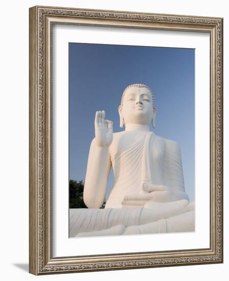 Great Seated Figure of the Buddha, Mihintale, Sri Lanka, Asia-Gavin Hellier-Framed Photographic Print