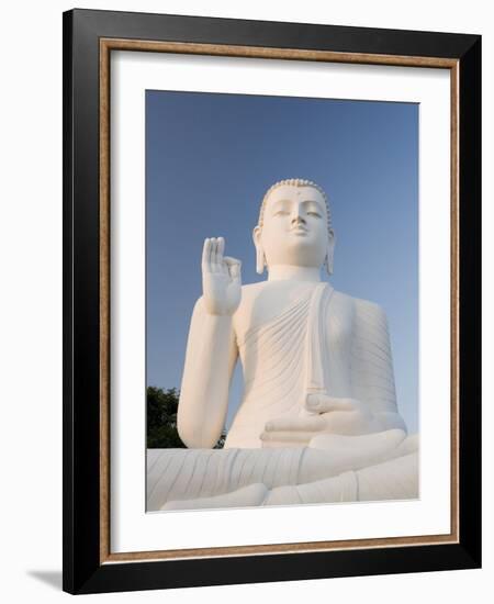 Great Seated Figure of the Buddha, Mihintale, Sri Lanka, Asia-Gavin Hellier-Framed Photographic Print