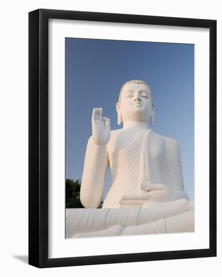 Great Seated Figure of the Buddha, Mihintale, Sri Lanka, Asia-Gavin Hellier-Framed Photographic Print