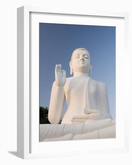 Great Seated Figure of the Buddha, Mihintale, Sri Lanka, Asia-Gavin Hellier-Framed Photographic Print