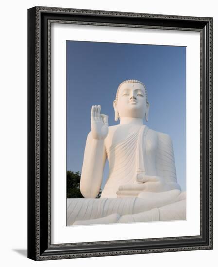 Great Seated Figure of the Buddha, Mihintale, Sri Lanka, Asia-Gavin Hellier-Framed Photographic Print