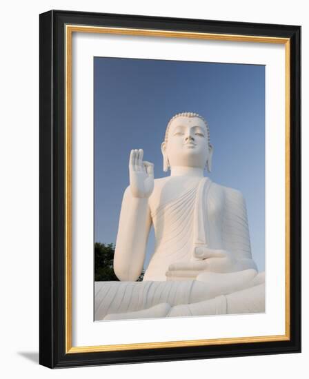 Great Seated Figure of the Buddha, Mihintale, Sri Lanka, Asia-Gavin Hellier-Framed Photographic Print
