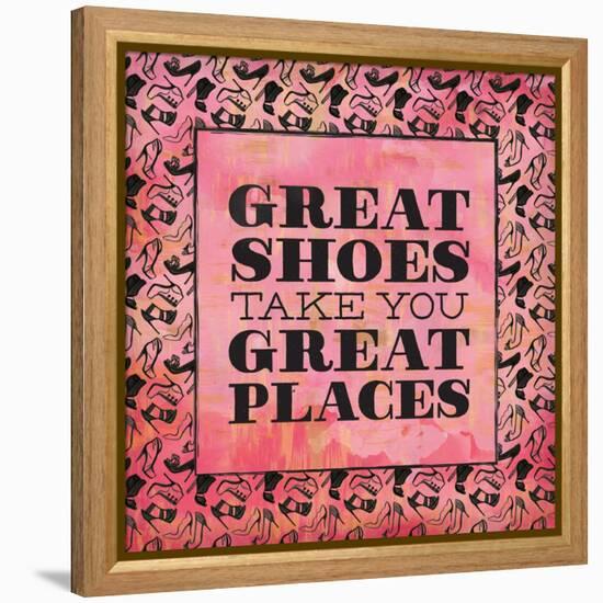 Great Shoes-Ashley Sta Teresa-Framed Stretched Canvas