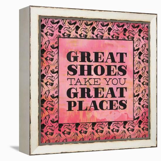 Great Shoes-Ashley Sta Teresa-Framed Stretched Canvas