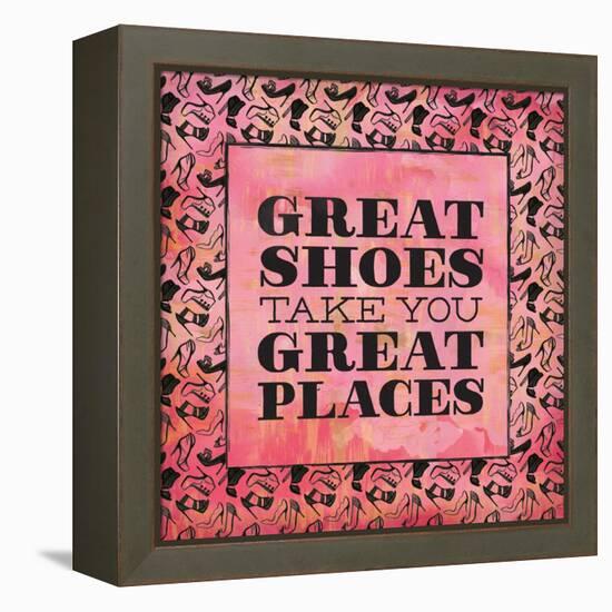 Great Shoes-Ashley Sta Teresa-Framed Stretched Canvas