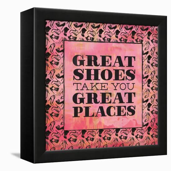 Great Shoes-Ashley Sta Teresa-Framed Stretched Canvas